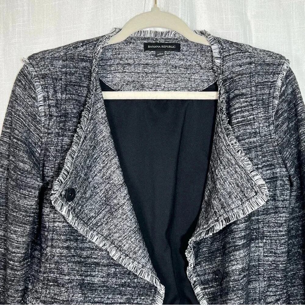 Banana Republic Tweed Wool Jacket - Picture 4 of 10